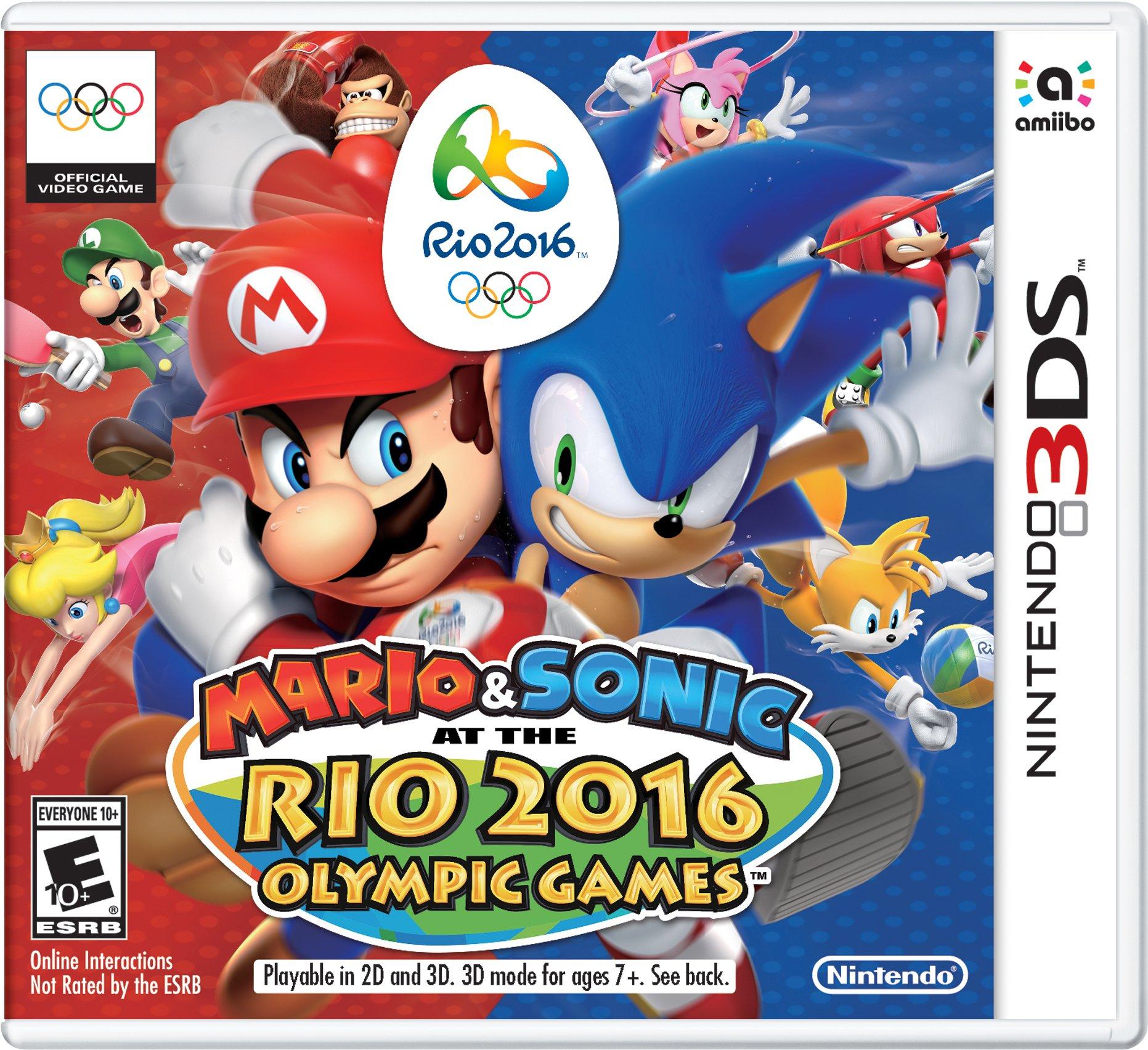 Mario and Sonic at the Rio 2016 Olympic Games Nintendo 3DS GameStop