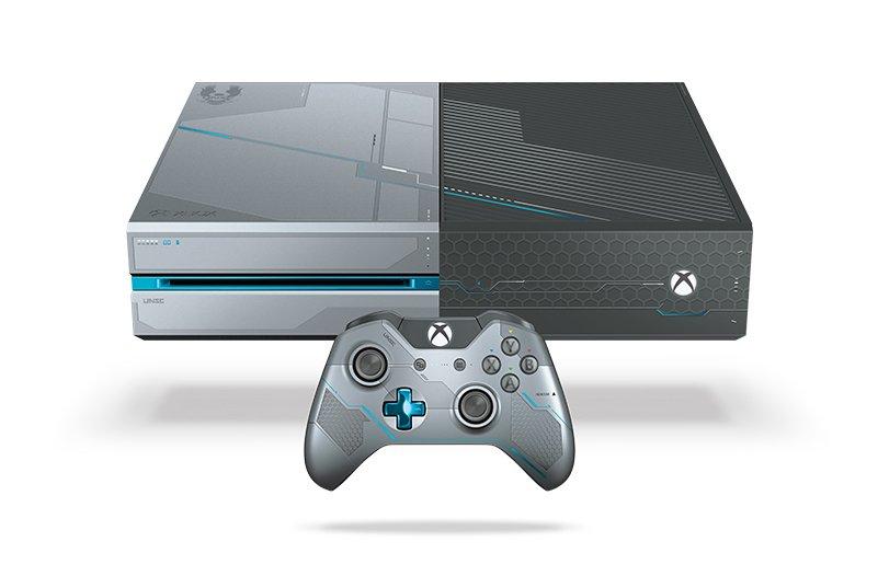 Xbox One 1TB Limited Edition Halo 5 Console (GameStop ...