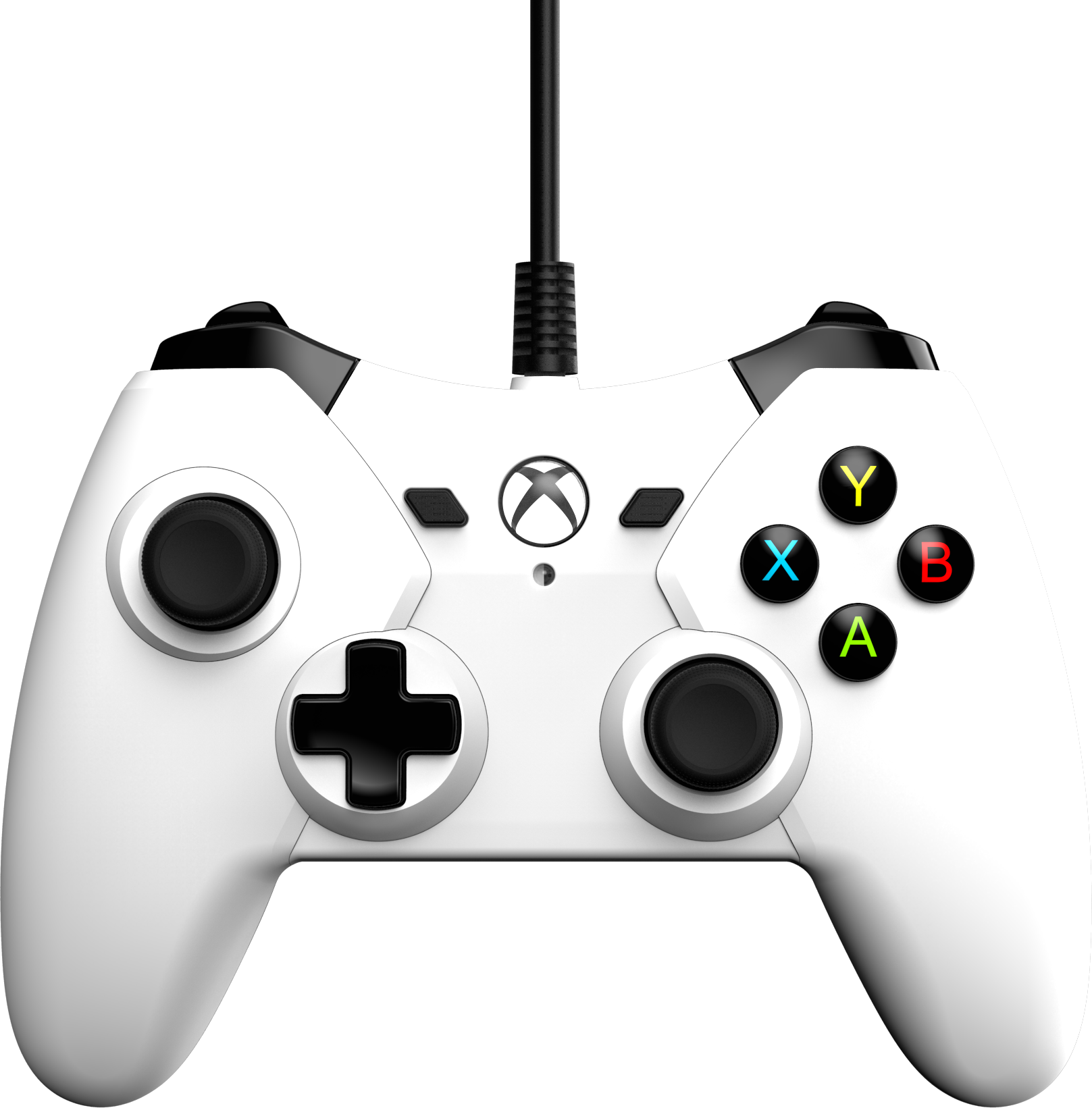 White Wired Controller For Xbox One Xbox One Gamestop
