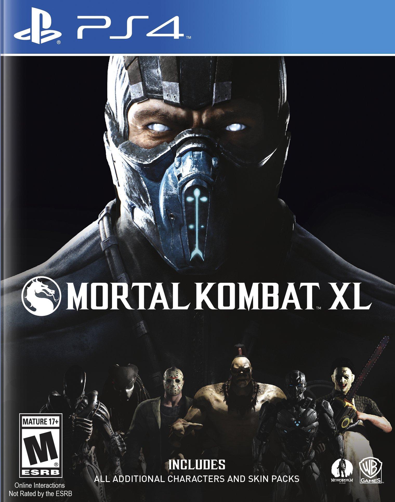  Mortal Kombat XL - PlayStation 4 : Whv Games: Video Games