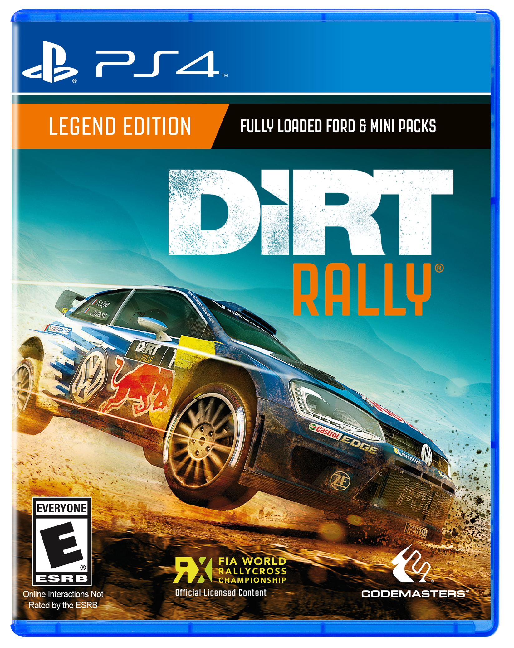 dirt rally playstation 4