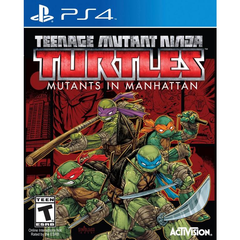 激レア　北米版　PS4 TURTLES MUTANTS IN MANHATTAN Teenage Mutant Ninja Turtles: Mutants in Manhattan