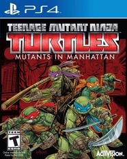 Teenage Mutant Ninja Turtles Mutants In Manhattan PlayStation 