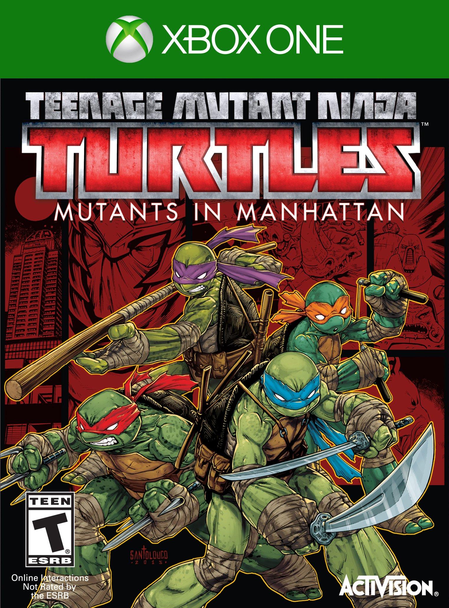 Teenage Mutant Ninja Turtles Xbox Game TMNT For Sale