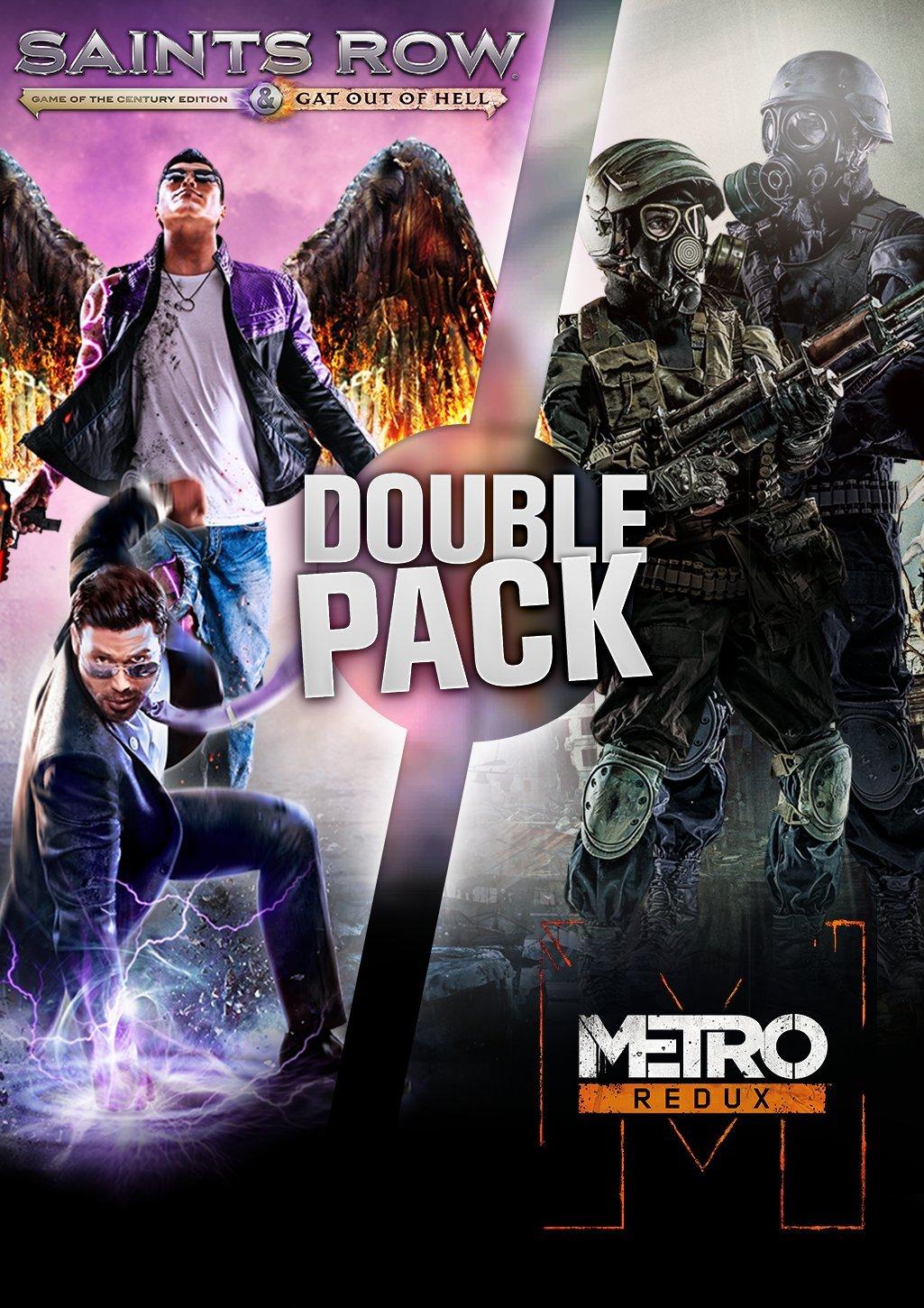 Saints Row IV Re Elected and Metro Redux Double Pack PC GameStop