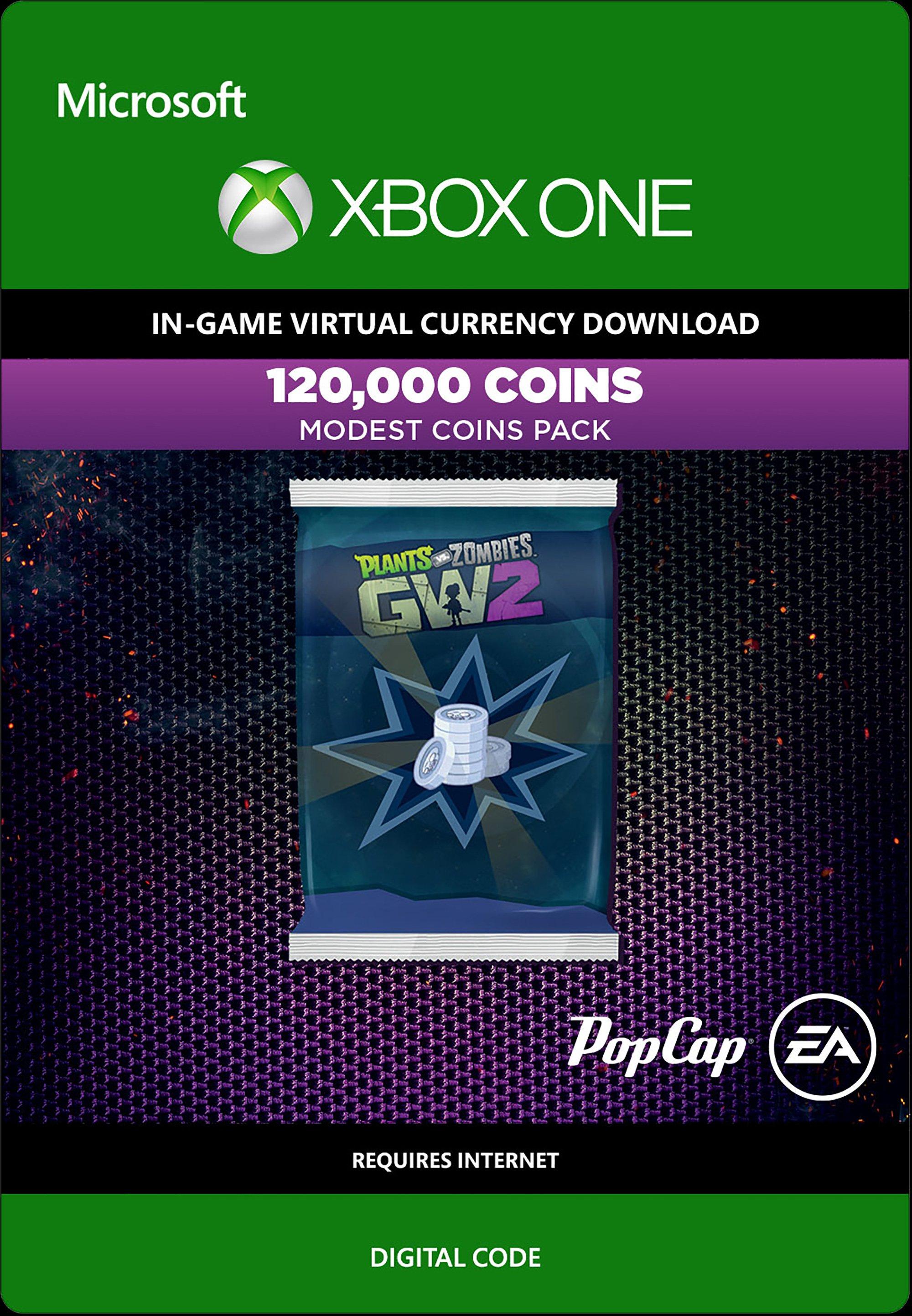  Plants vs. Zombies Garden Warfare 2: 120,000 Coins - Xbox One  Digital Code : Video Games