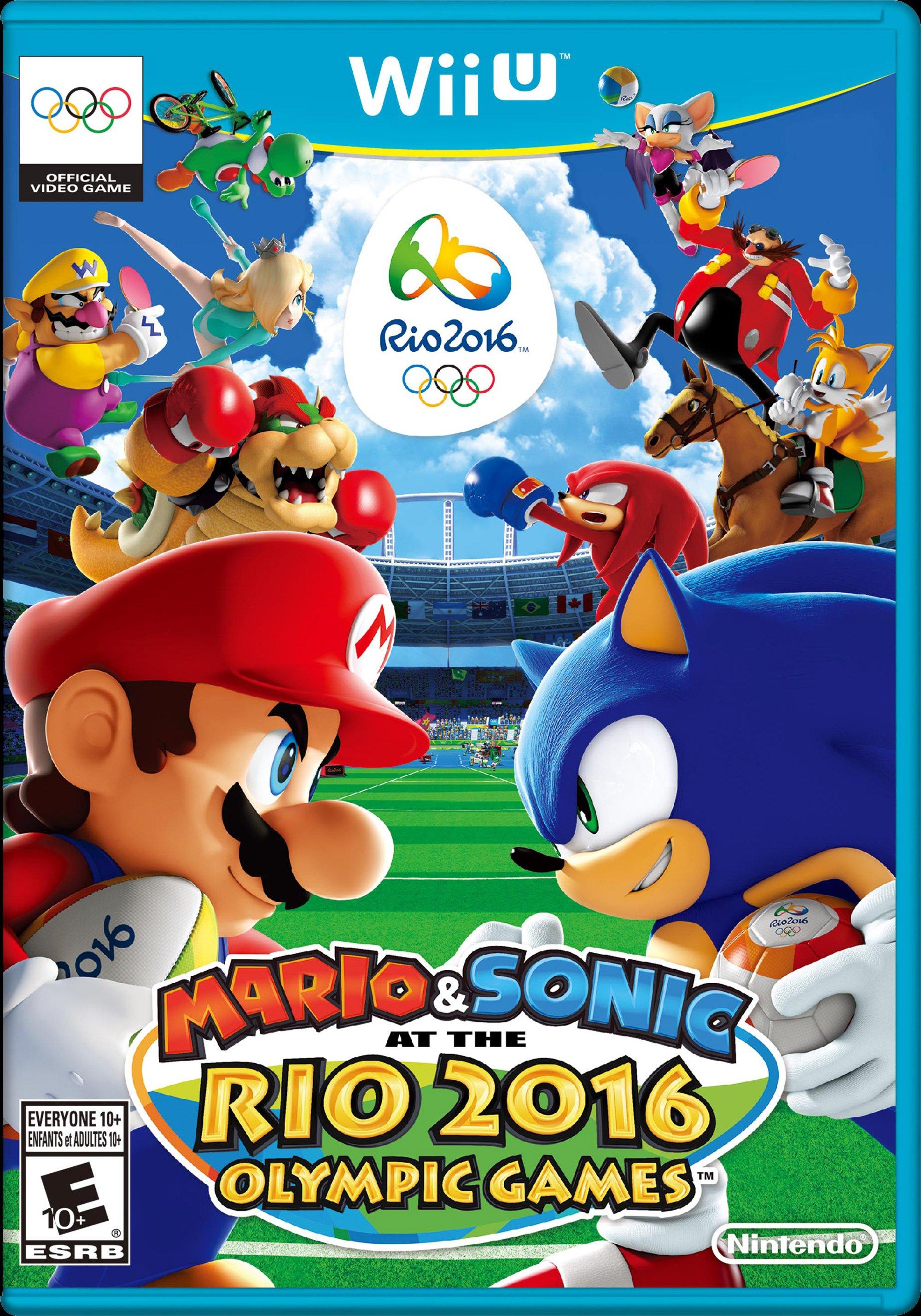Mario and Sonic at the Rio 2016 Olympic Games Nintendo Wii U GameStop