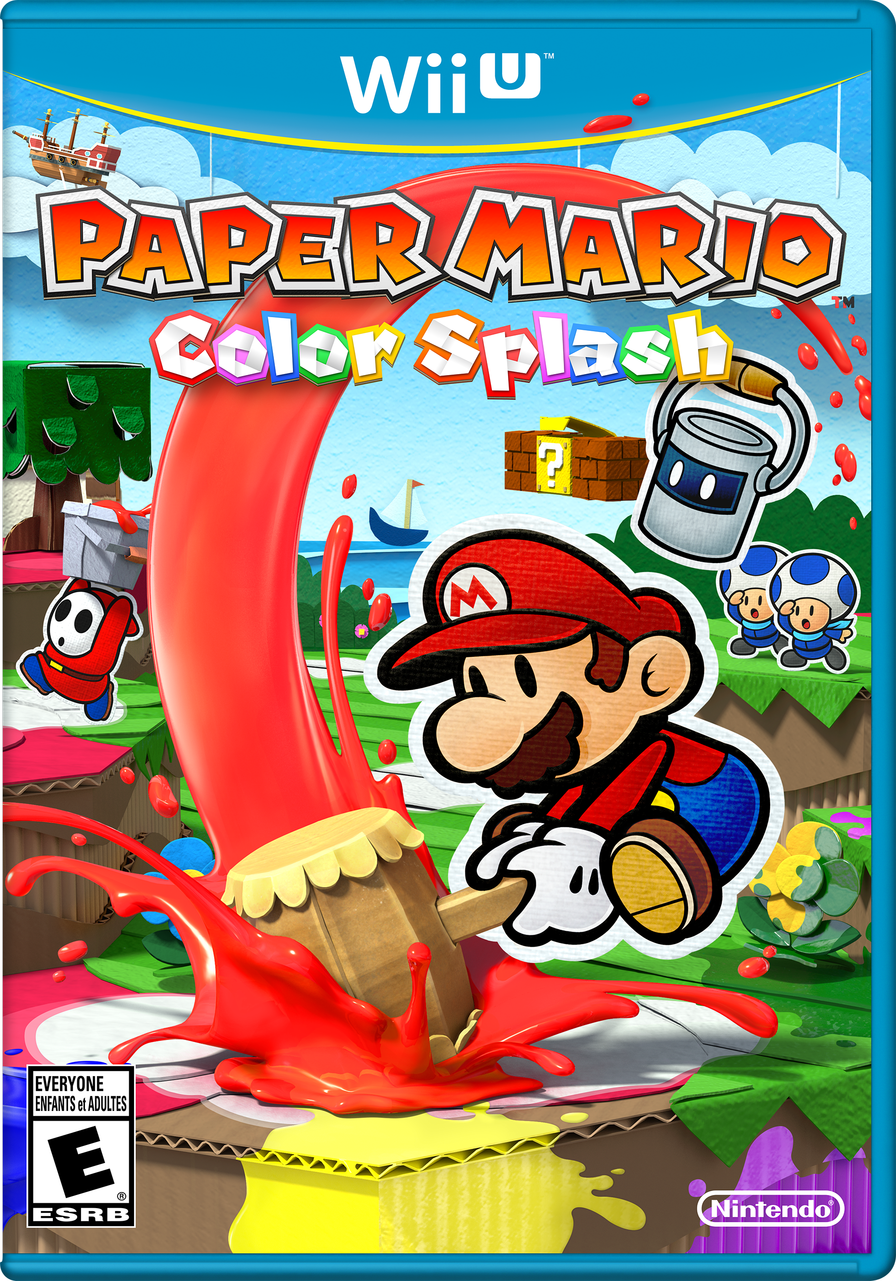 paper mario colour splash switch