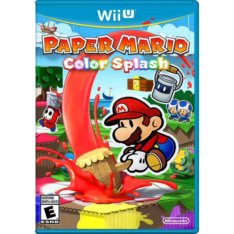 Paper Mario Color Splash - Nintendo Wii U Nintendo GameStop