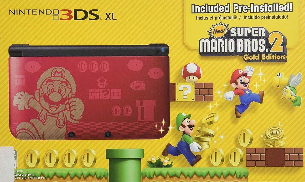 Nintendo 3DS XL Console Super Mario Bros. 2 - Red