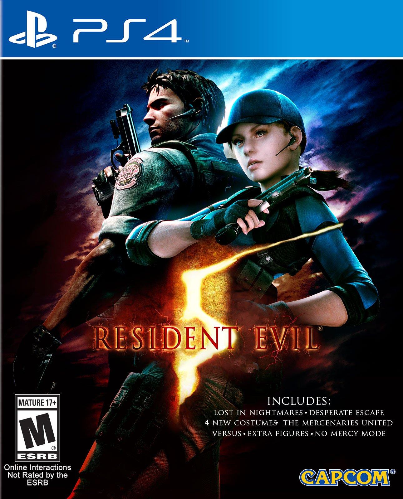 resident evil 5 gold edition ps4
