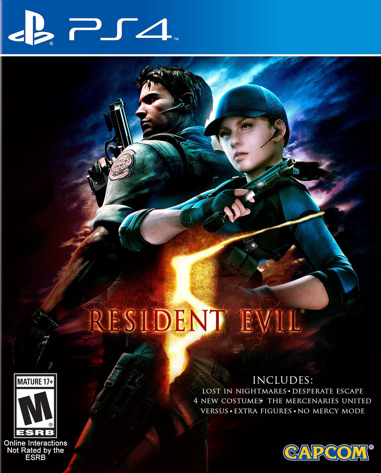 resident evil 5 ps4 digital code