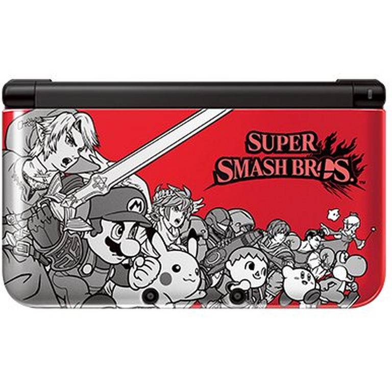 Nintendo 3DS XL Super Smash Red GameStop