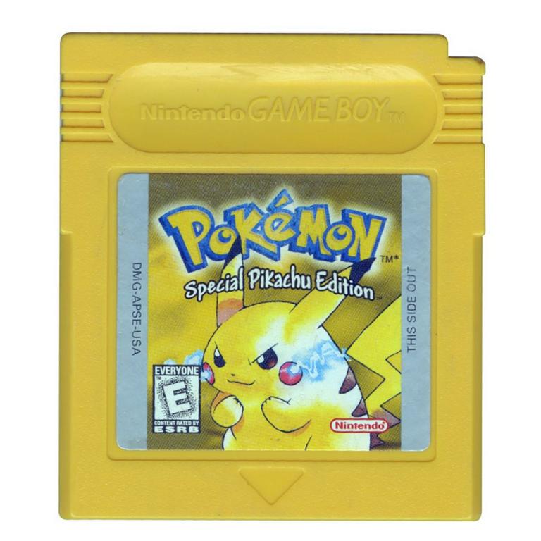 Pokemon Yellow Version: Special Pikachu Edition- Game Boy