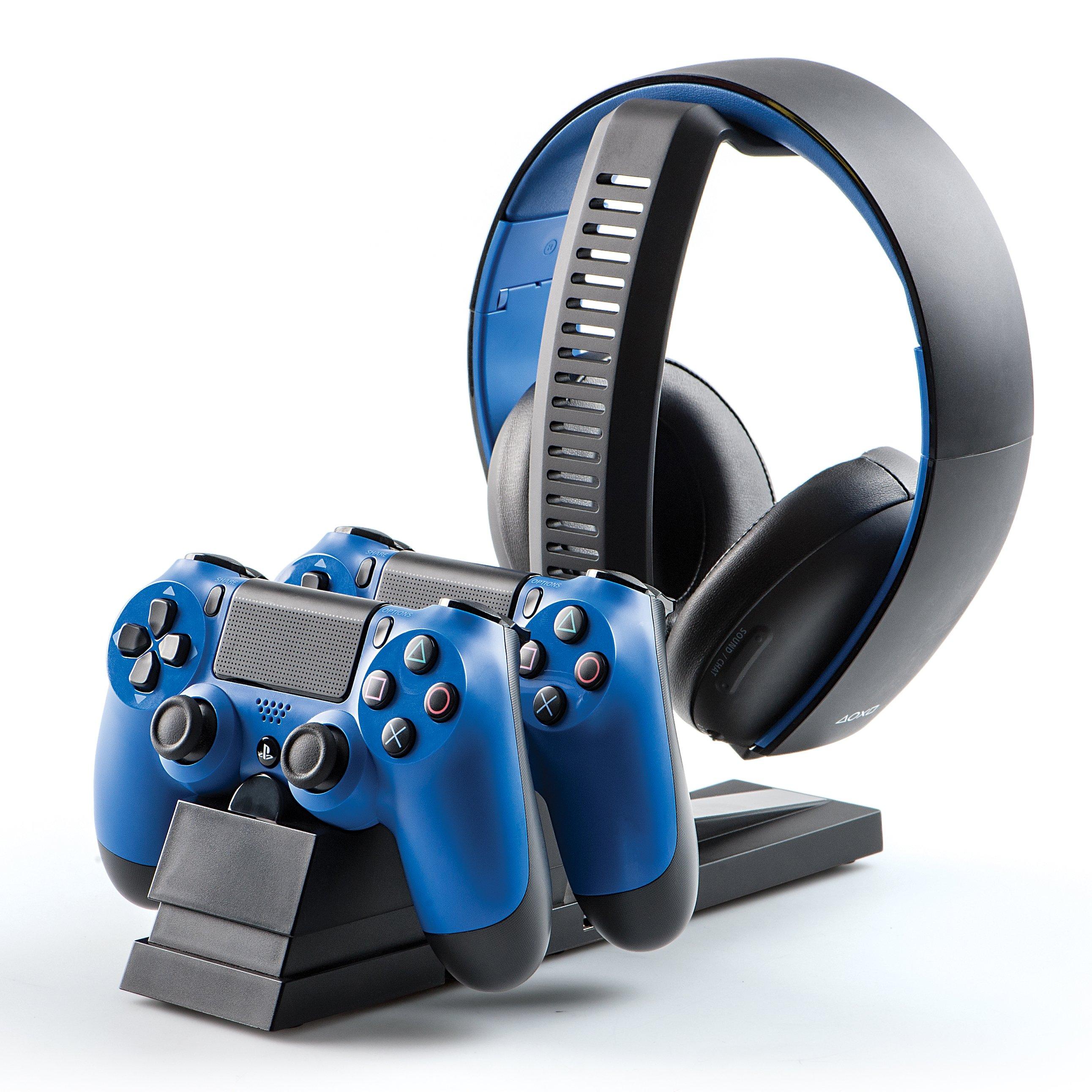 ps4 controller and headset charger