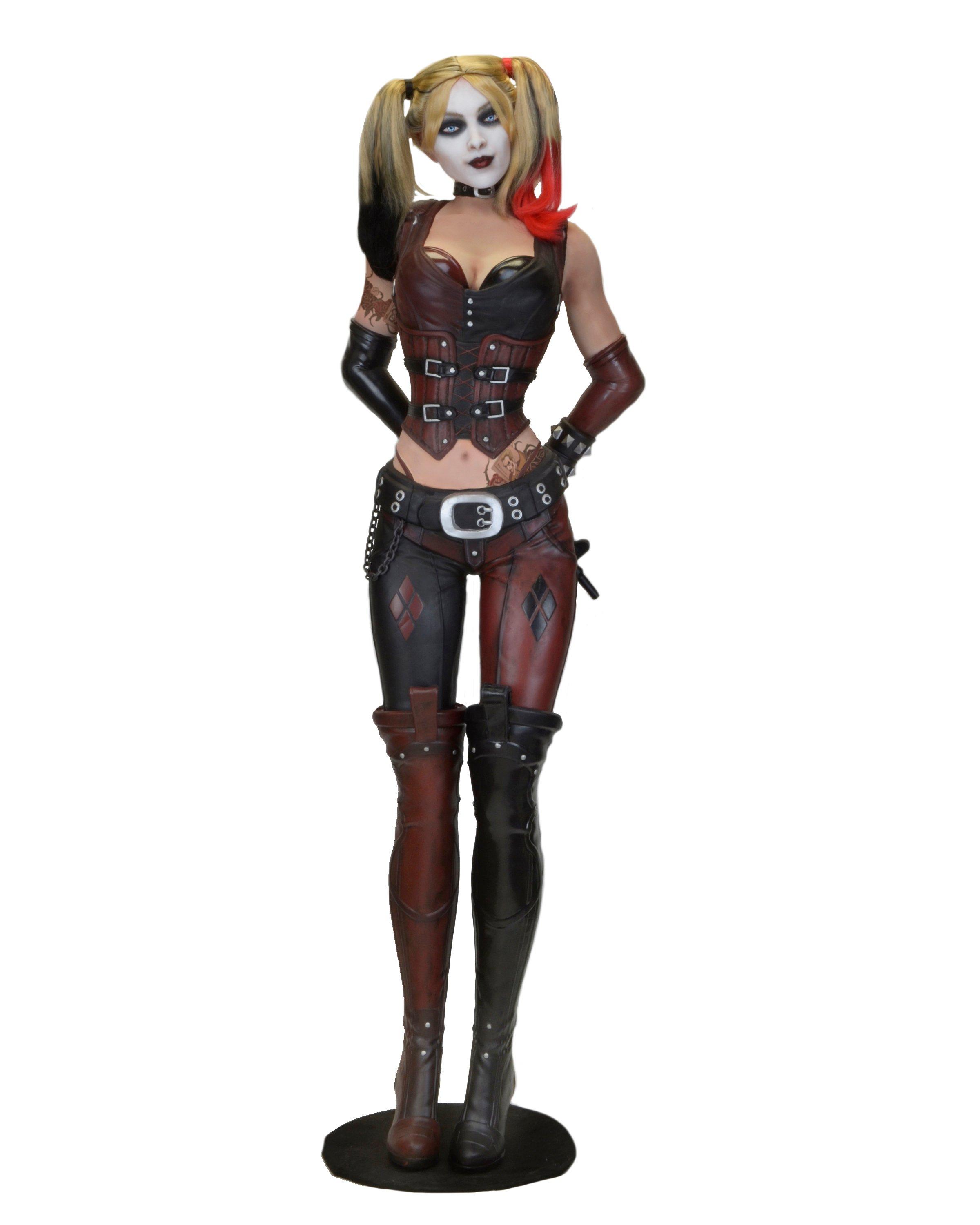 batman arkham city harley quinn statue