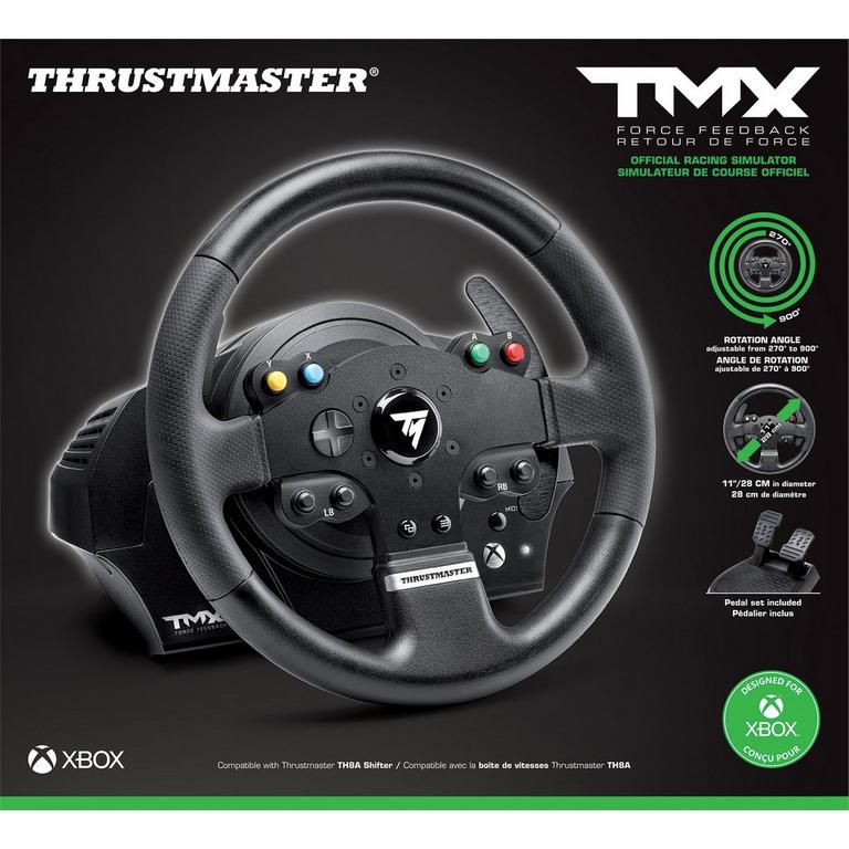 One | Wheel Xbox GameStop for Force Thrustmaster Feedback TMX