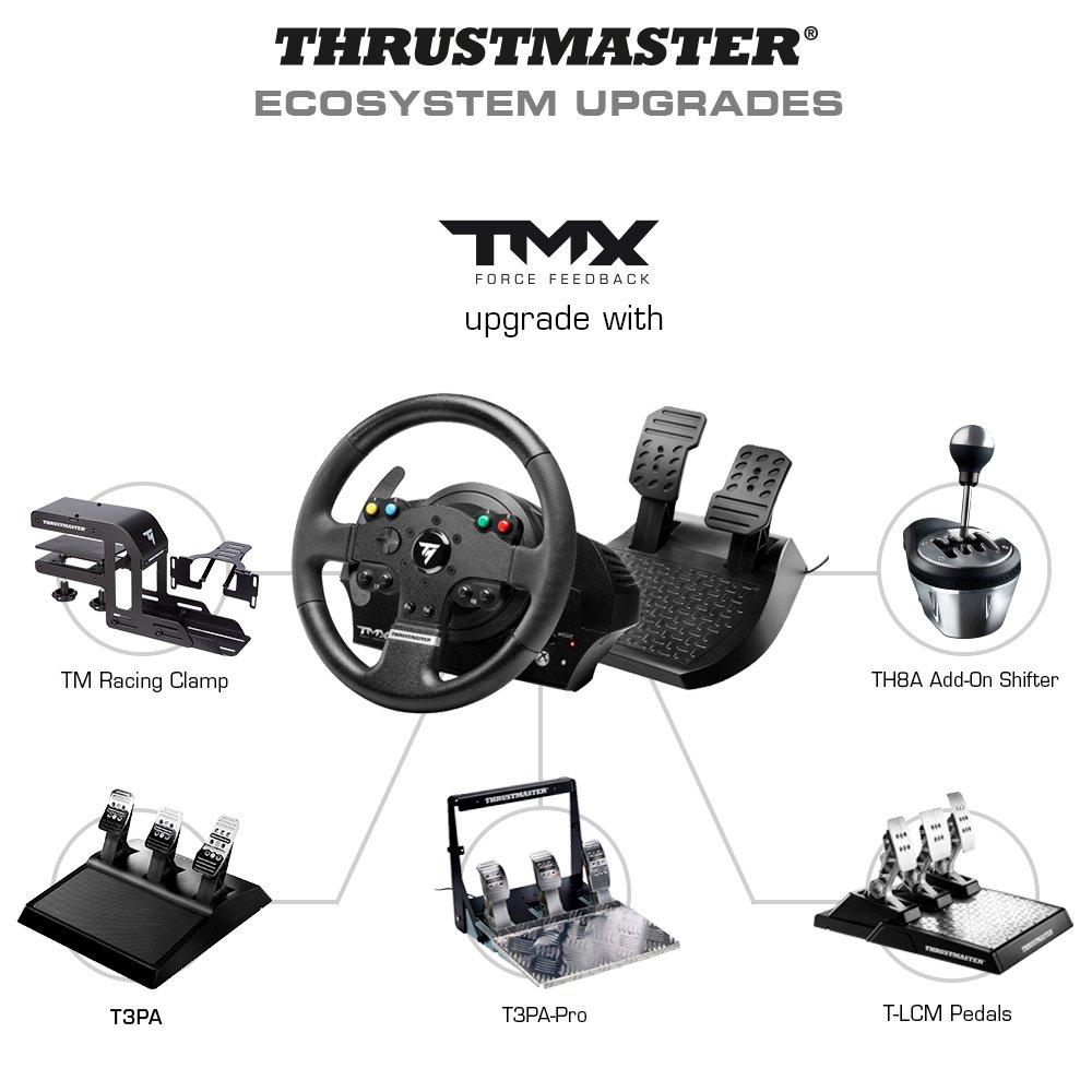 Thrustmaster TMX Racing Wheel with force feedback and racing pedals  (Compatible with XBOX Series X/S, One, PC) : Everything Else 