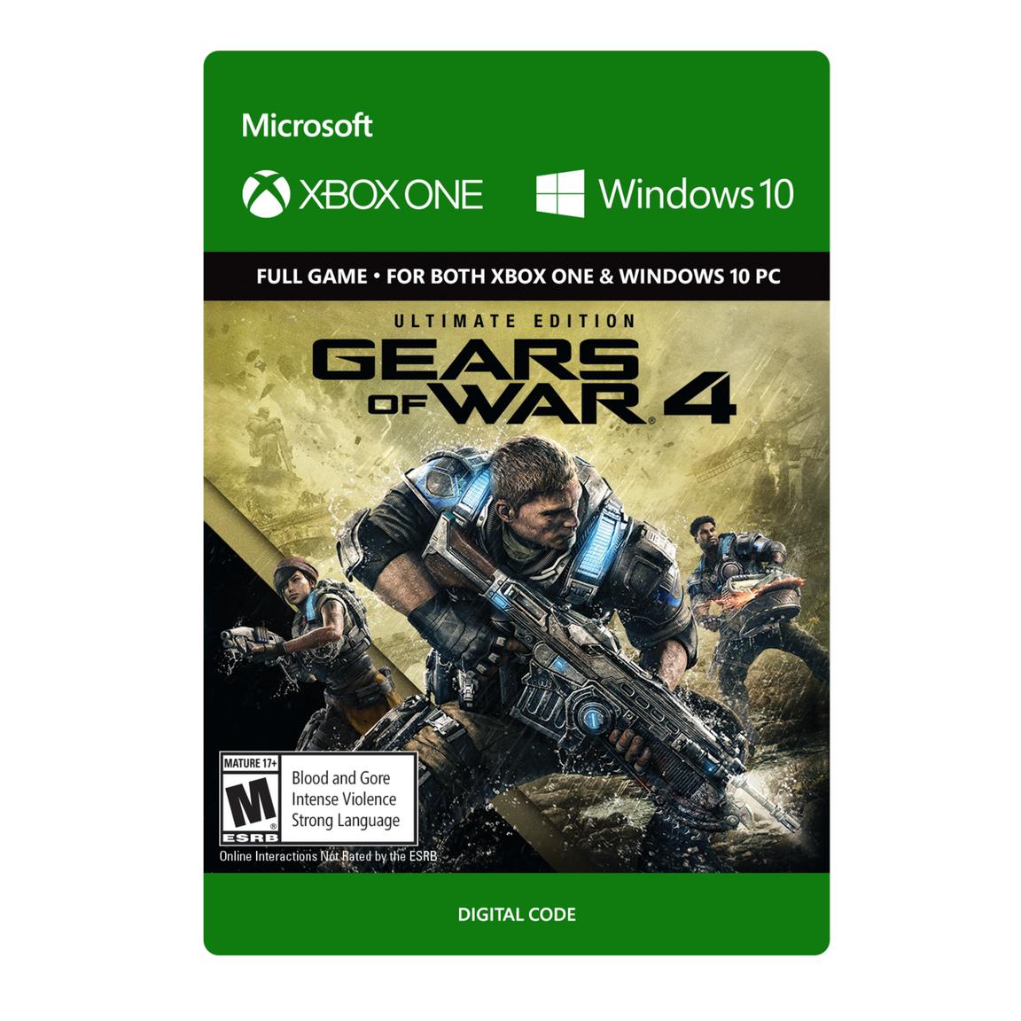 Gears of War 4 Ultimate Edition - Xbox One -  Microsoft, G7Q-00026