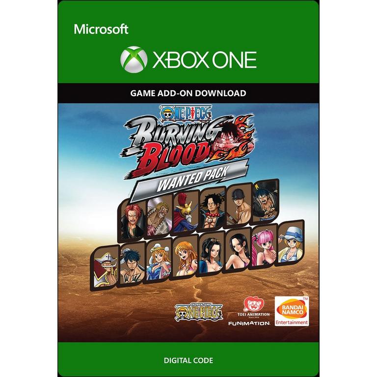 One Piece Burning Blood: WANTED Pack | Bandai | GameStop