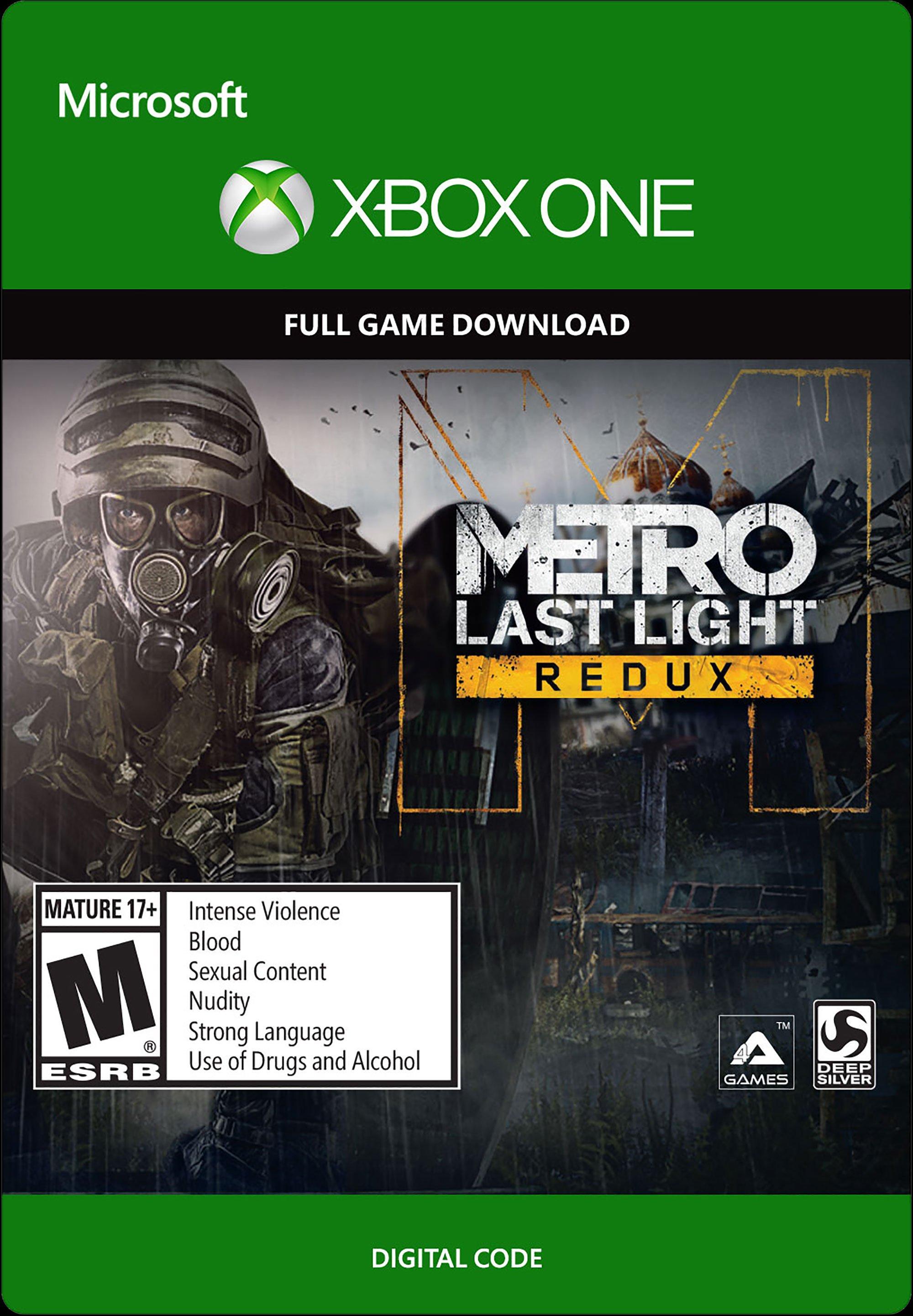 Чит metro. Metro: last Light Xbox one. Metro обложка Xbox one. Metro Redux Xbox one. Метро last Light Redux.