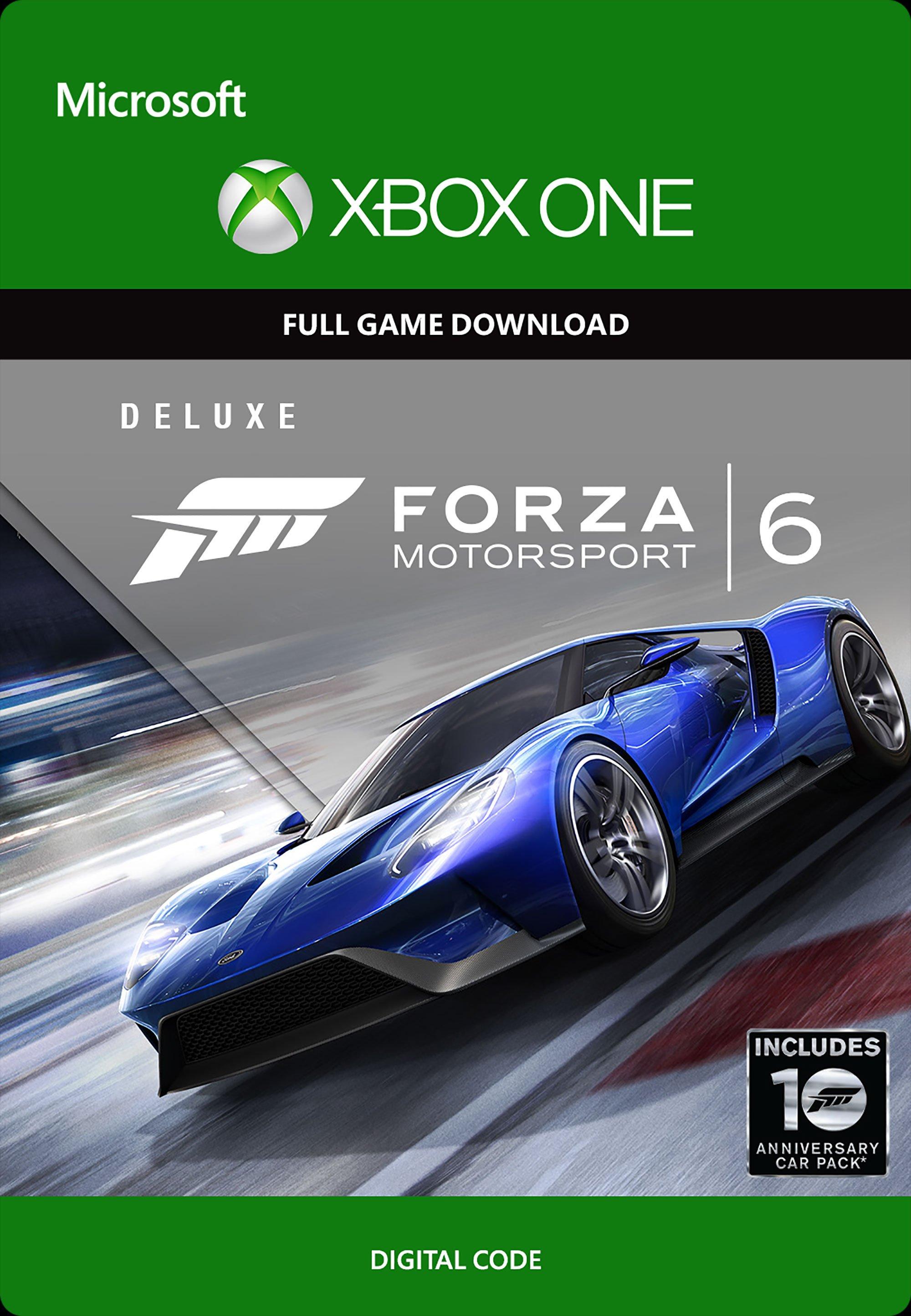 xbox one forza motorsport 6 edition