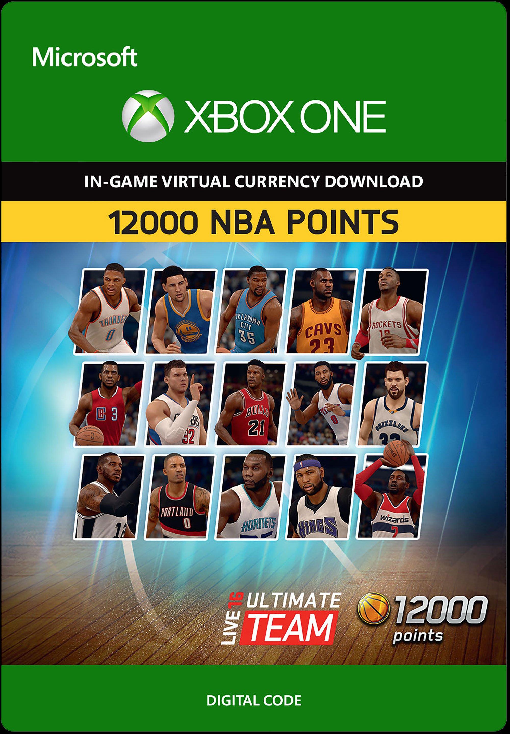 NBA Live 16 Ultimate Team NBA Points 12,000 - Xbox One
