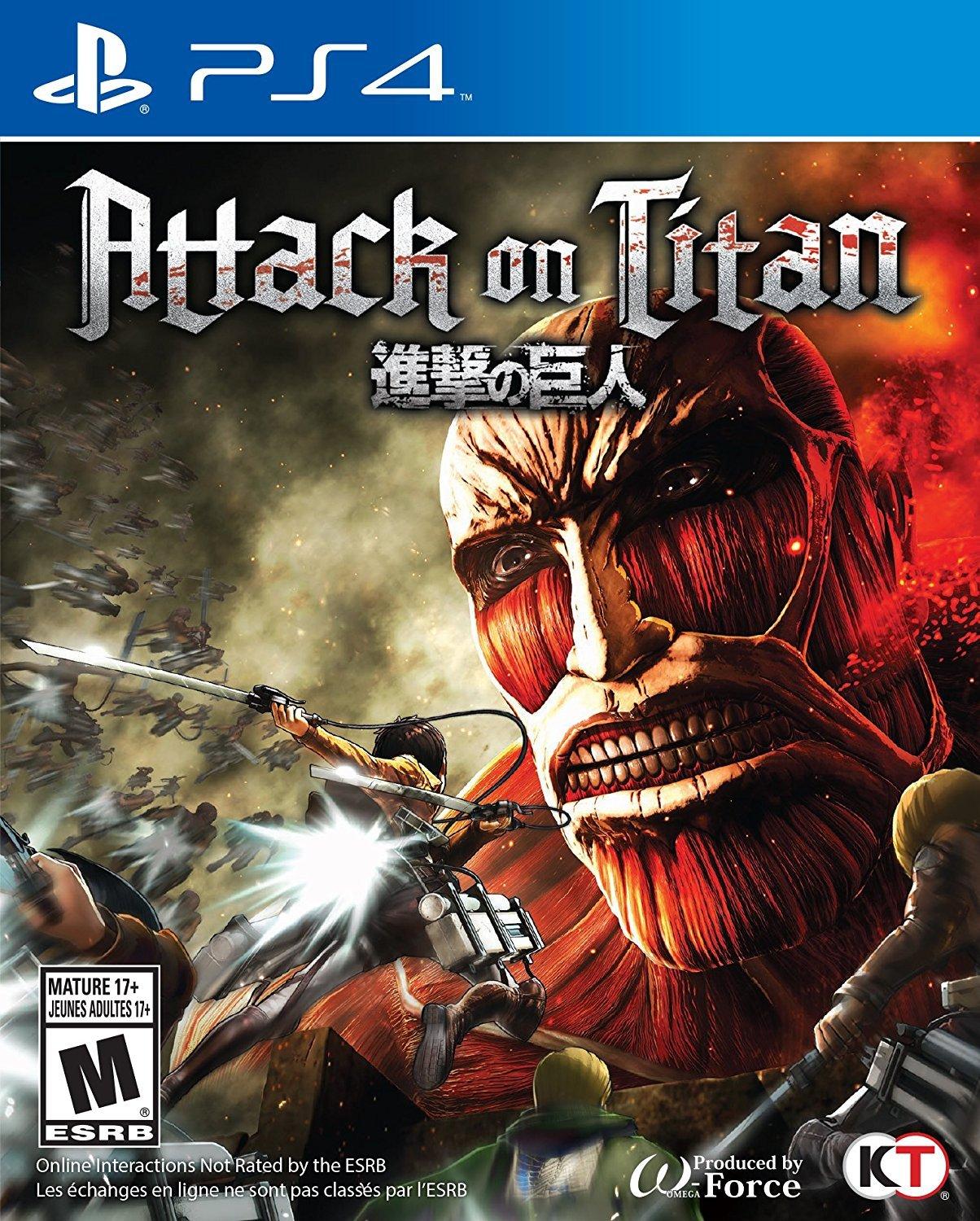 attack on titan playstation 4