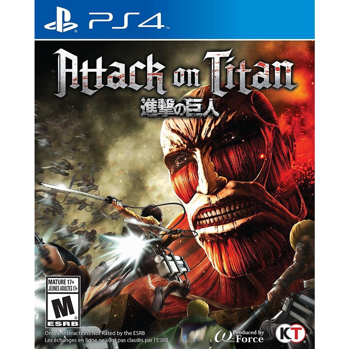 Attack on Titan - PlayStation 4, Pre-Owned -  Koei Tecmo