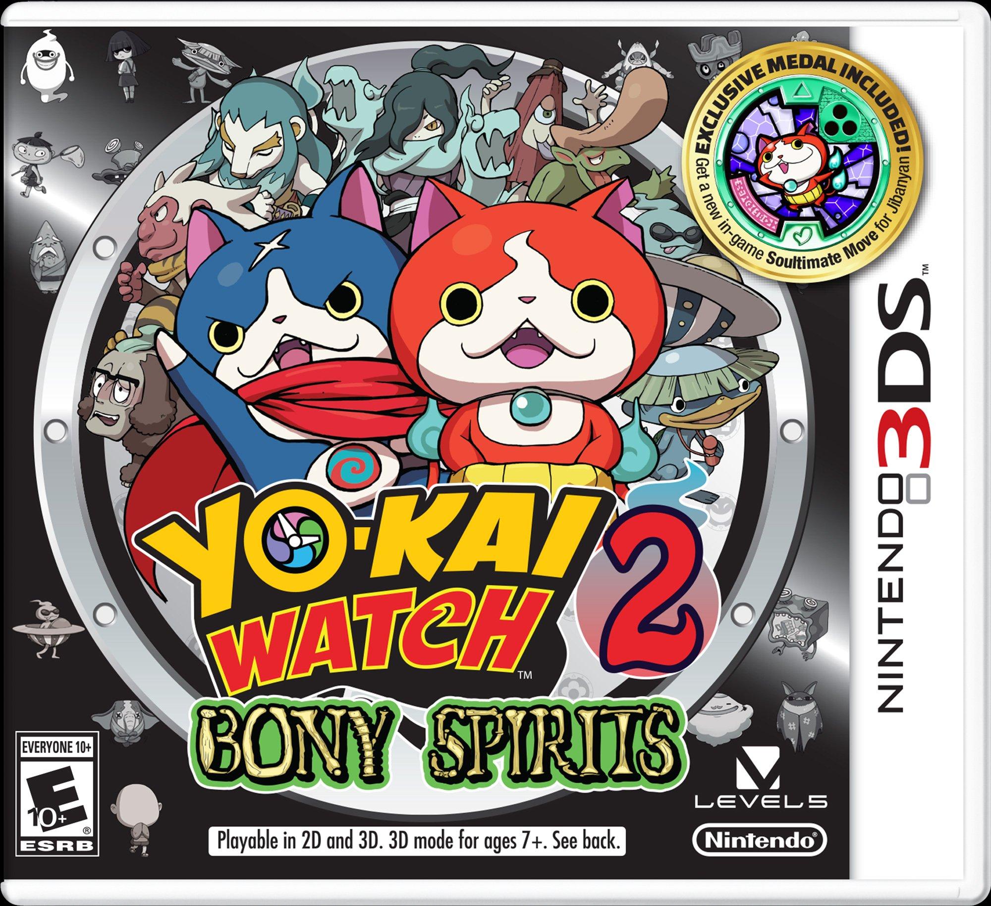 yo kai watch 2 nintendo 3ds