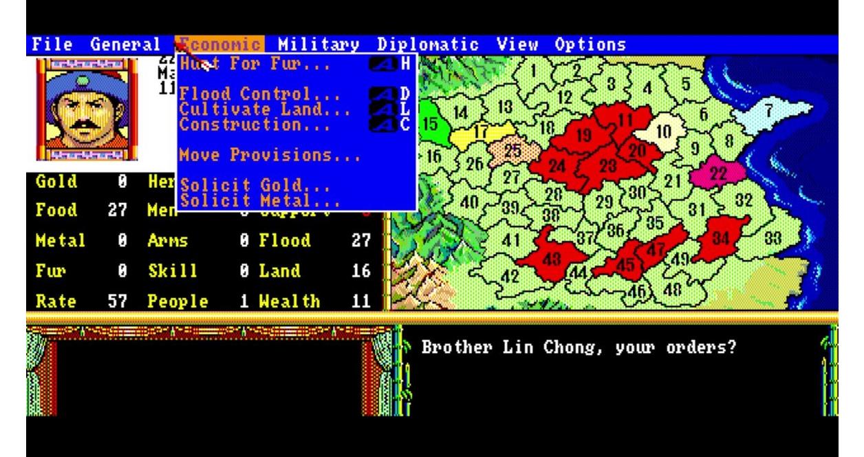 Bandit Kings of Ancient China - Nintendo (NES)