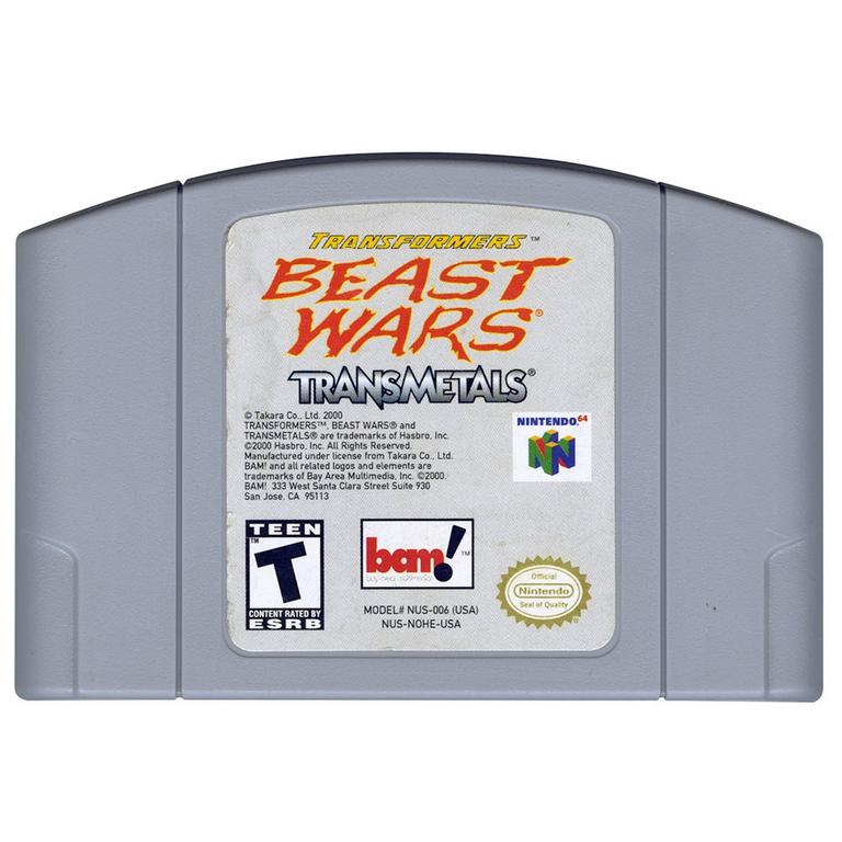 Transformers: Beast Wars Transmetals - Nintendo 64