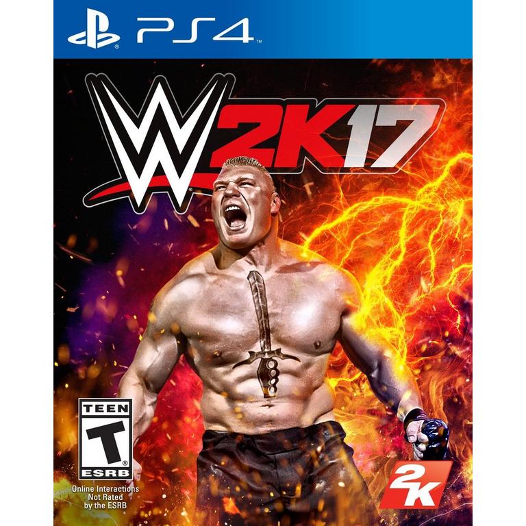 WWE 2K17 PlayStation 2K Games GameStop