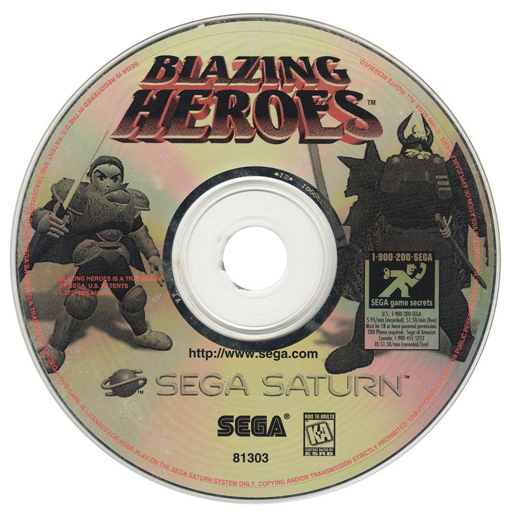 Blazing Heroes - Sega Saturn