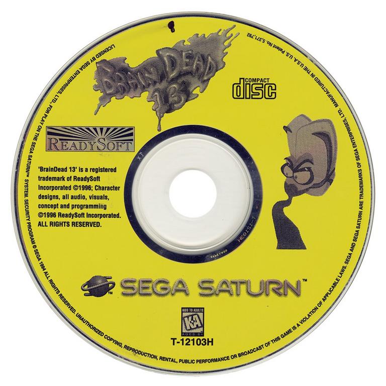 Brain Dead 13 - Sega Saturn | Readysoft | GameStop