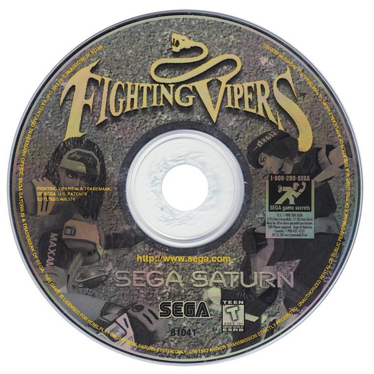Fighting Vipers - Sega Saturn