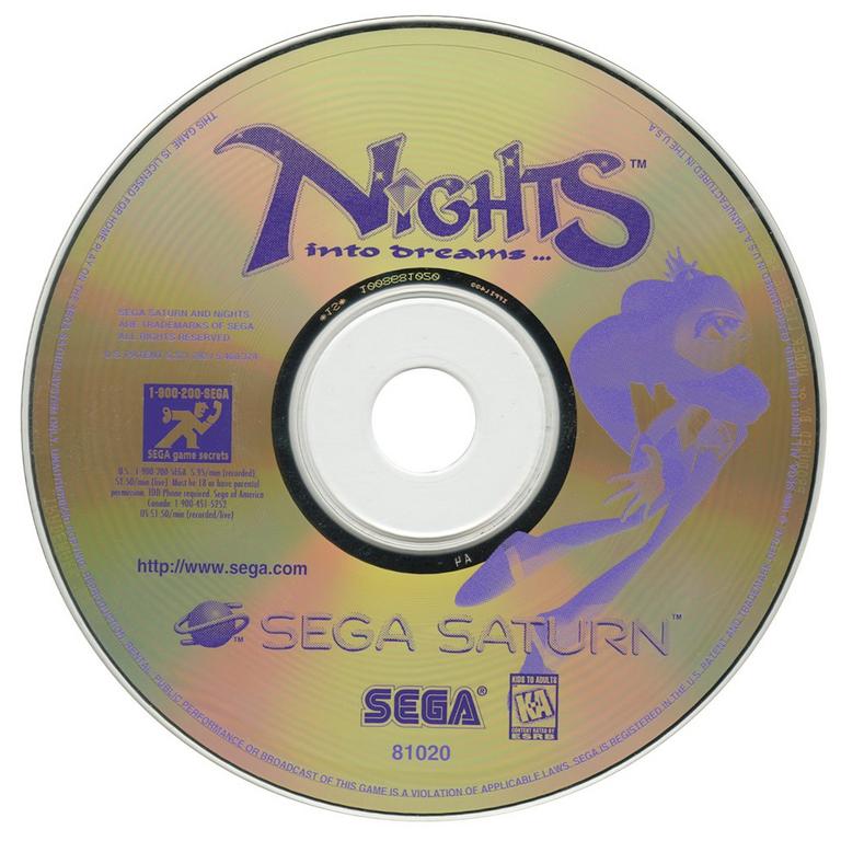 NIGHTS into dreams - Sega Saturn | SEGA | GameStop