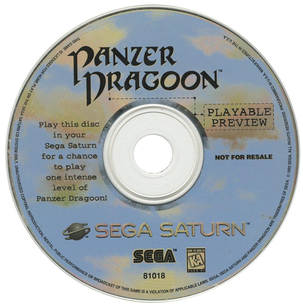 Panzer Dragoon - Sega Saturn