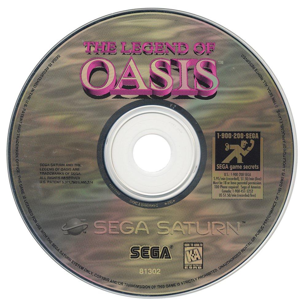 The Legend of Oasis - Sega Saturn