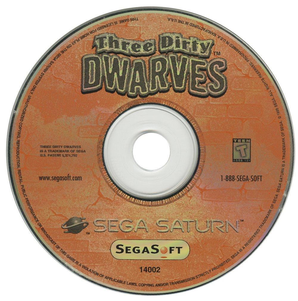 Three Dirty Dwarves - Sega Saturn