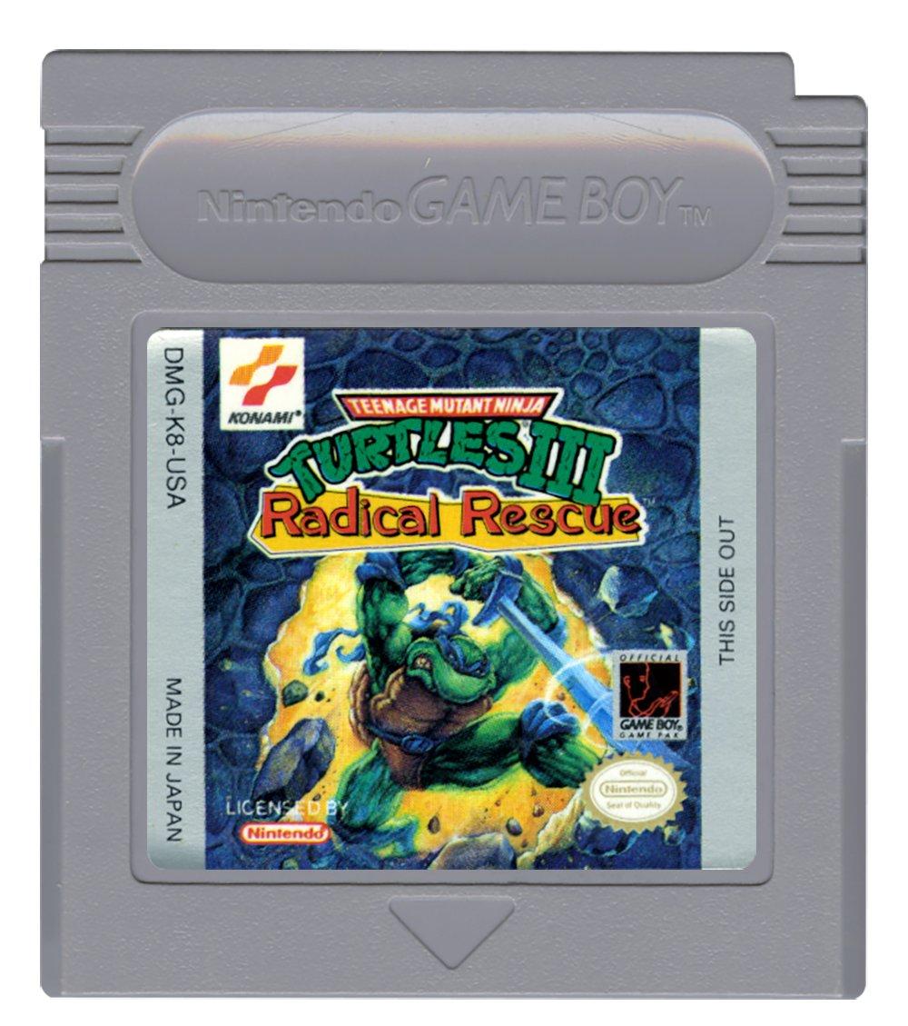 Teenage Mutant Ninja Turtles III Radical Rescue Game Boy