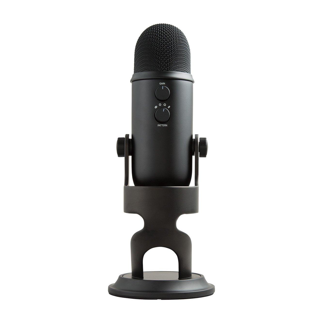 Yeti Blackout Black USB Microphone