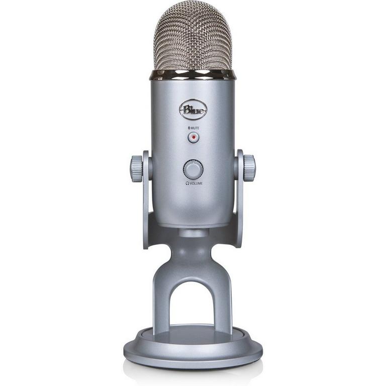 Blue Microphones Yeti Silver ブラック Blue Microphones Yeti Blackout USB Microphone | GameStop