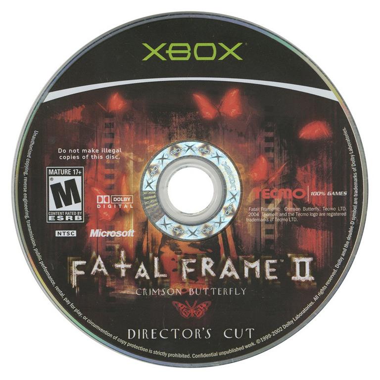 Fatal Frame II: Crimson Butterfly Director's Cut - Xbox