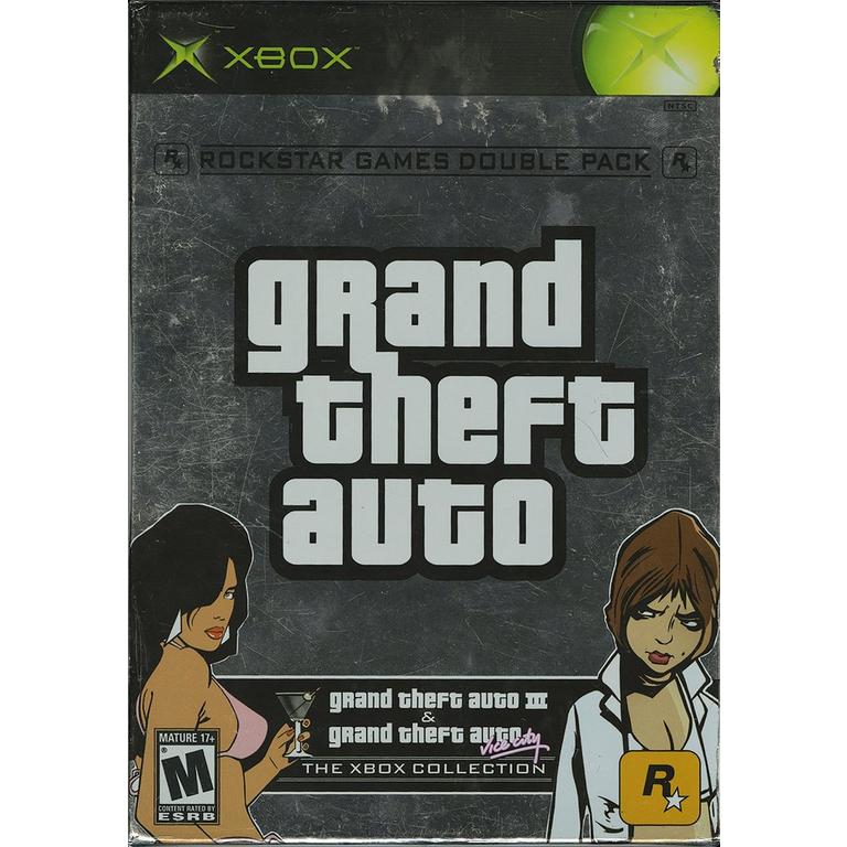 Grand Theft Auto Double Pack: Grand Theft Auto III and Grand Theft Auto: Vice City - Xbox (Original)