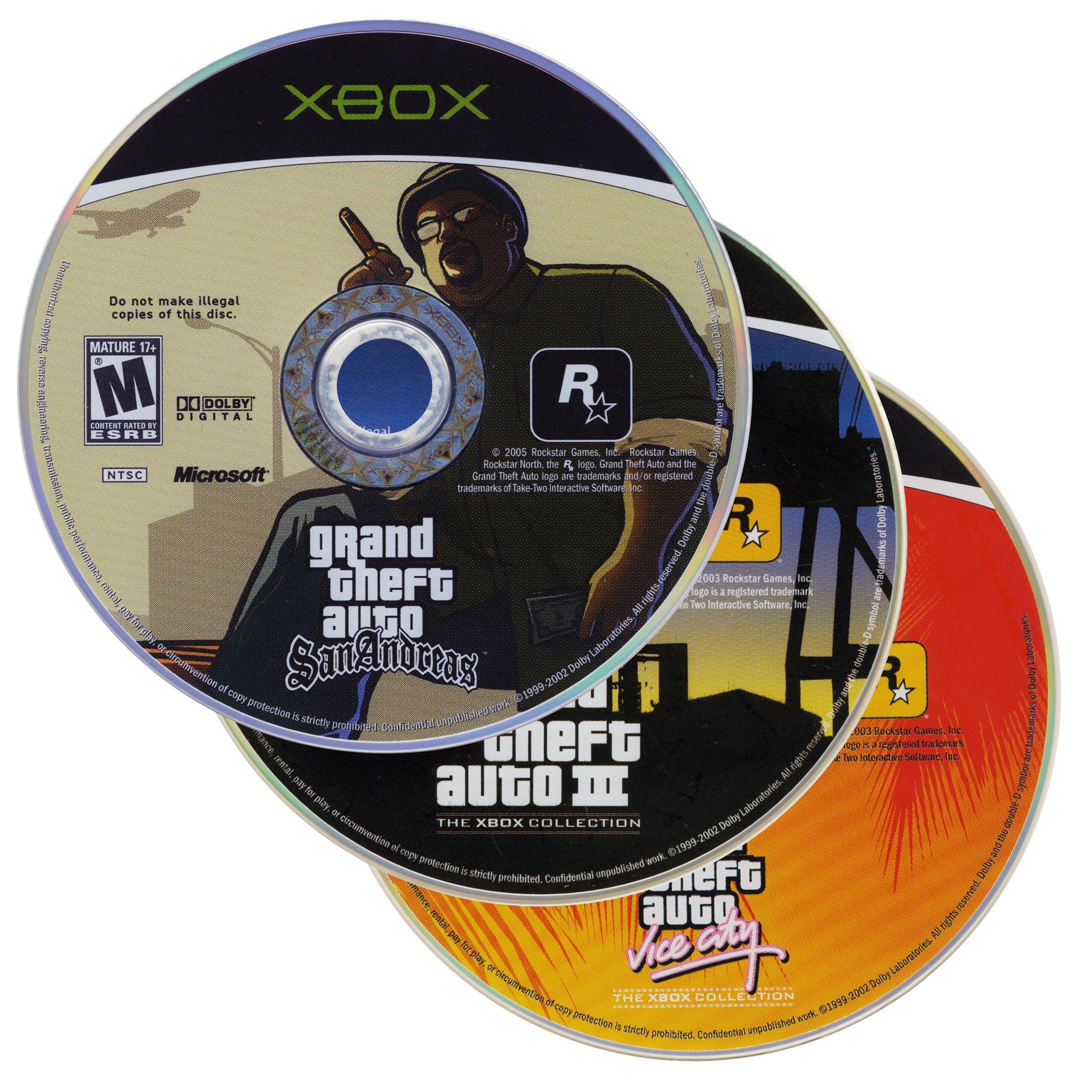 Grand Theft Auto Xbox 360 Games - Choose Your Game - Complete Collection