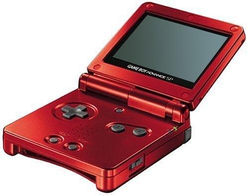 Nintendo Game Boy Advance SP Flame Red 