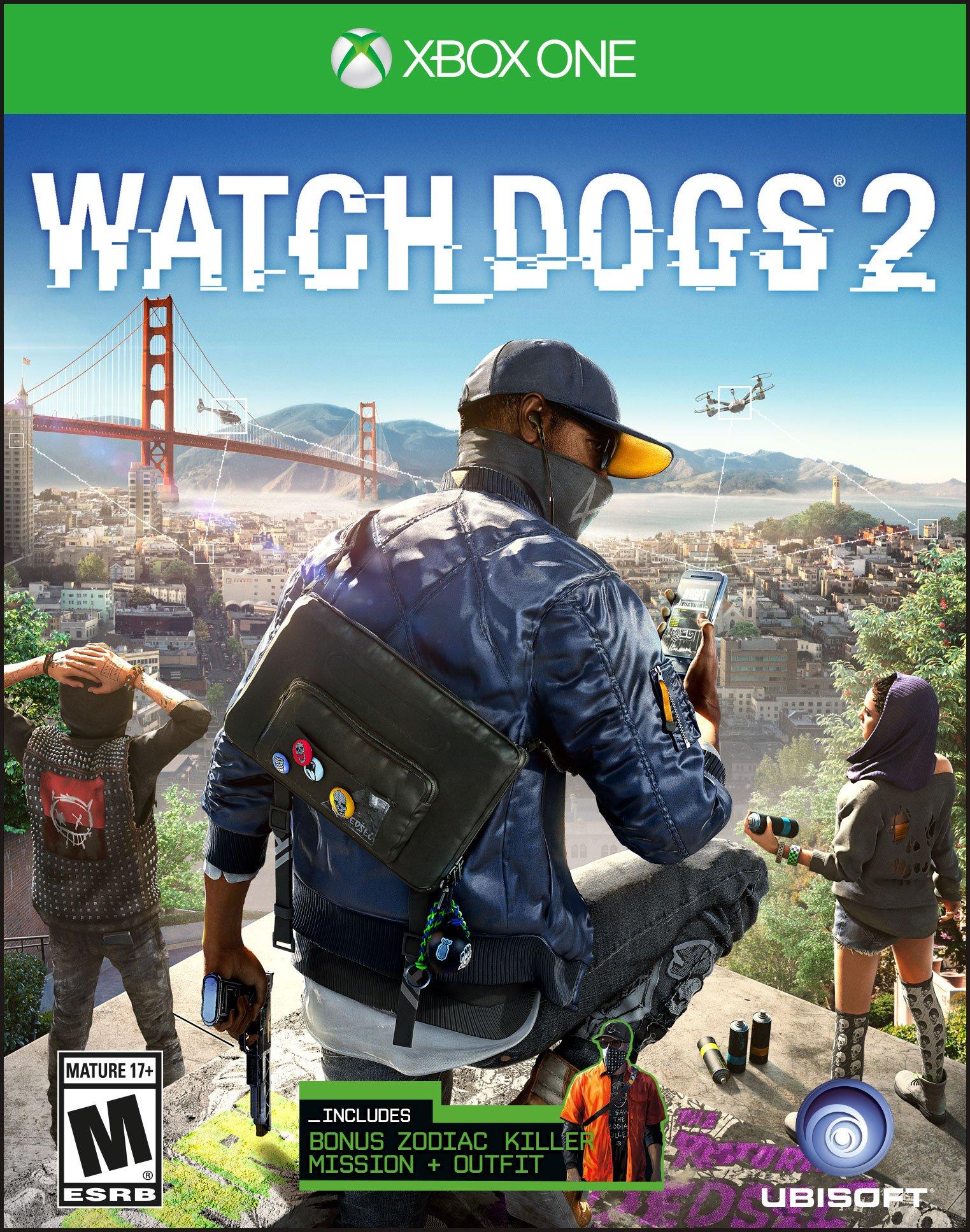 watch dogs 2 xbox one code
