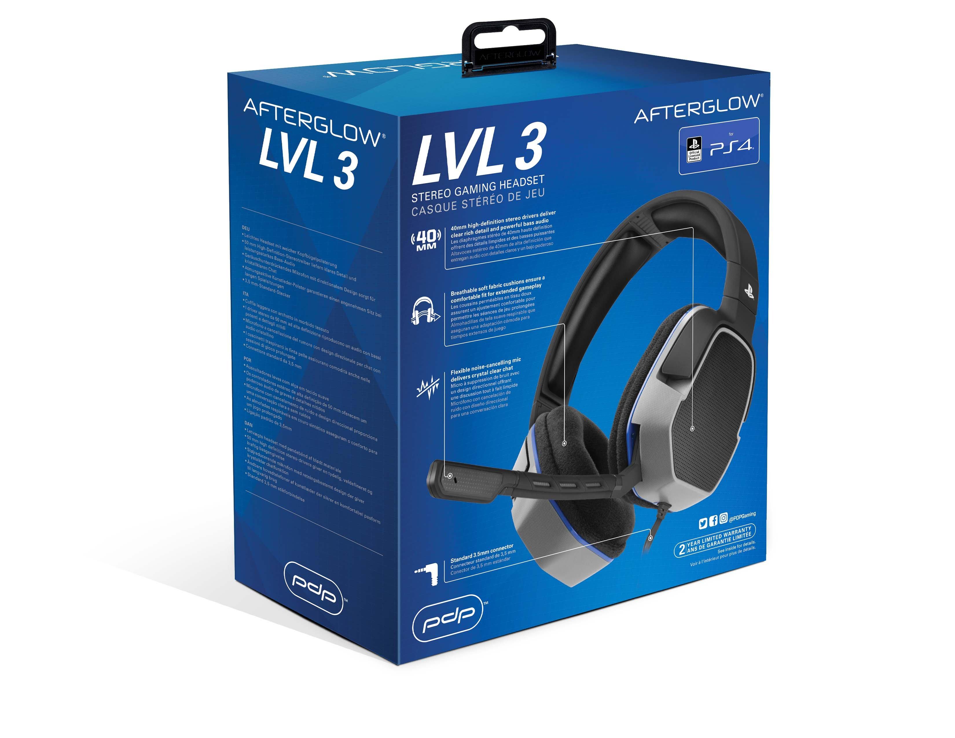 playstation 4 afterglow lvl 3 wired headset Cheaper Than Retail Price