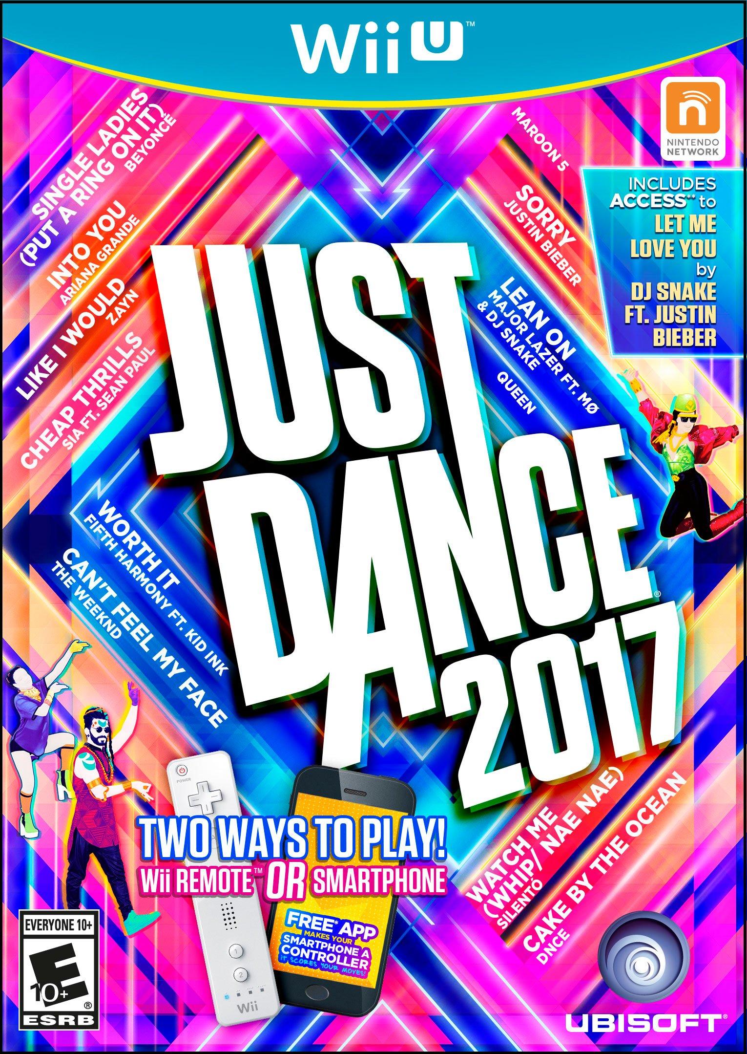 just dance 2017 wii